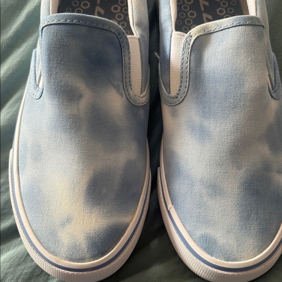 Lugz Kids Blue Slip-On Shoes - Picture 3 of 4